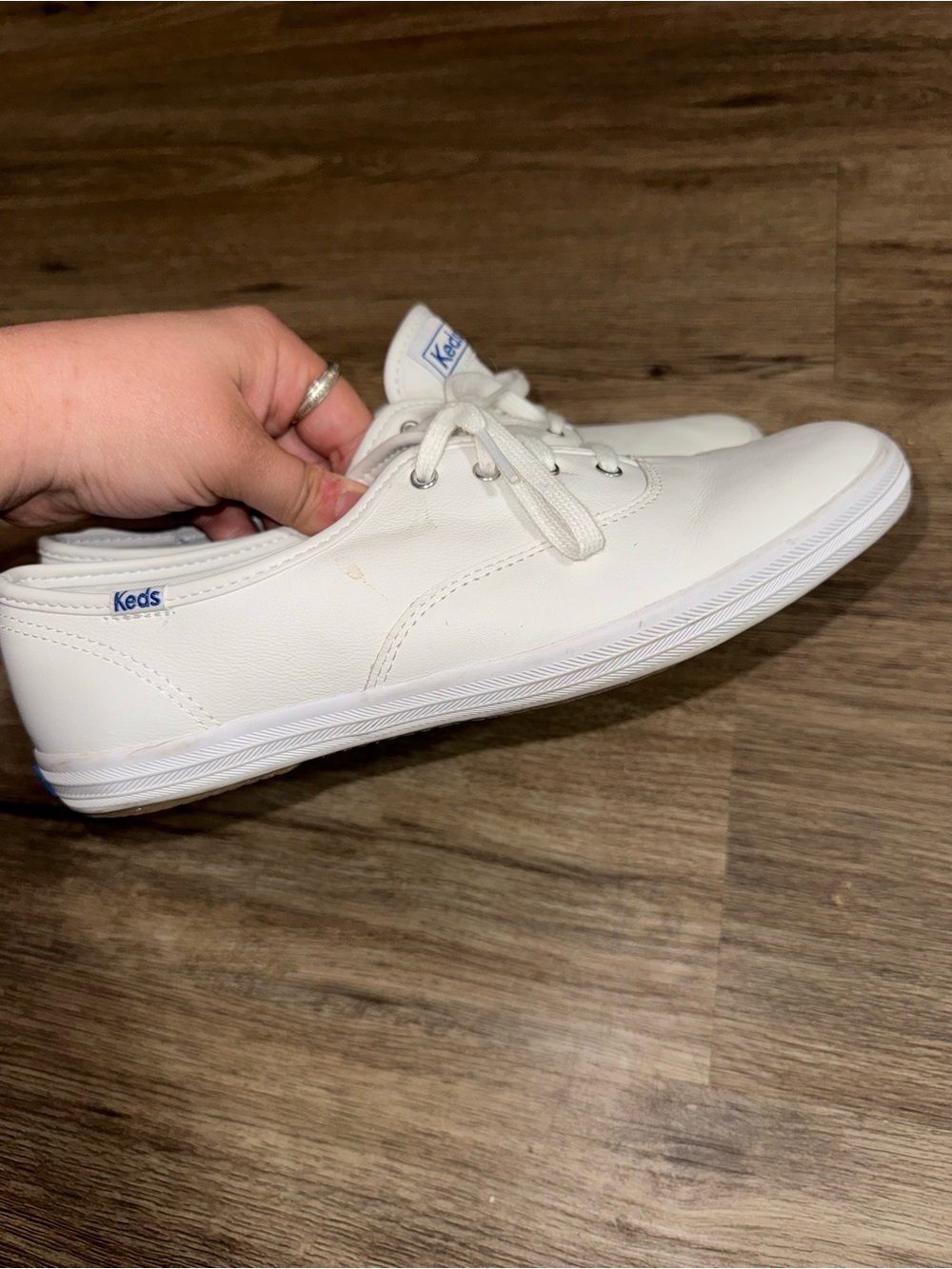 Keds Champion Originals Women White Sneakers Size 8.5 - Picture 5 of 8